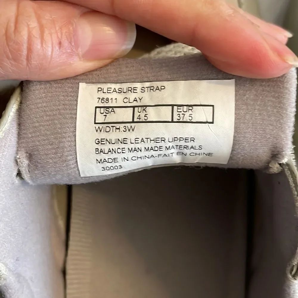 P.W. MINOR CLAY TAUPE LEATHER COMFORT SHOES. NEW - Picture 5 of 11